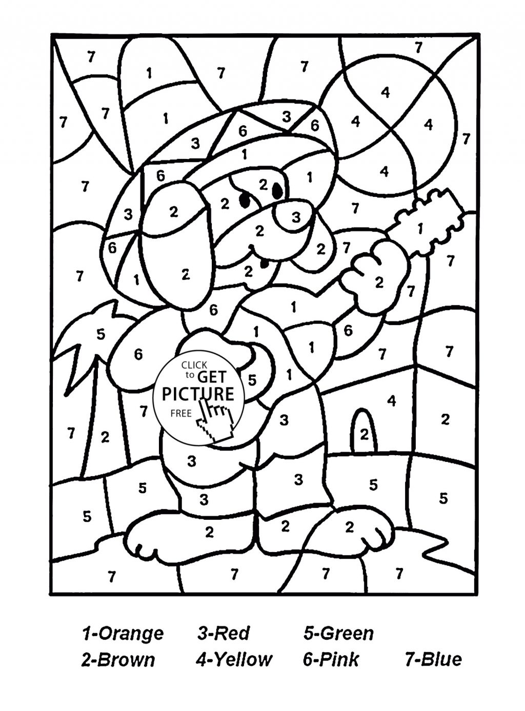 Color Orange Coloring Pages Coloring Pages Printable Paint Number Coloring Pages The Most