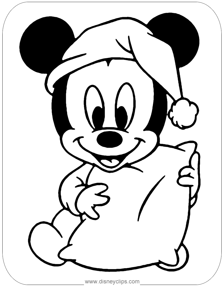 Coloring Disney Pages Disney Babies Coloring Pages Disneyclips