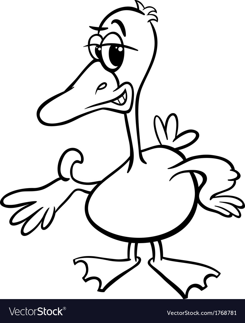 Coloring Page Duck Duck Or Goose Cartoon Coloring Page