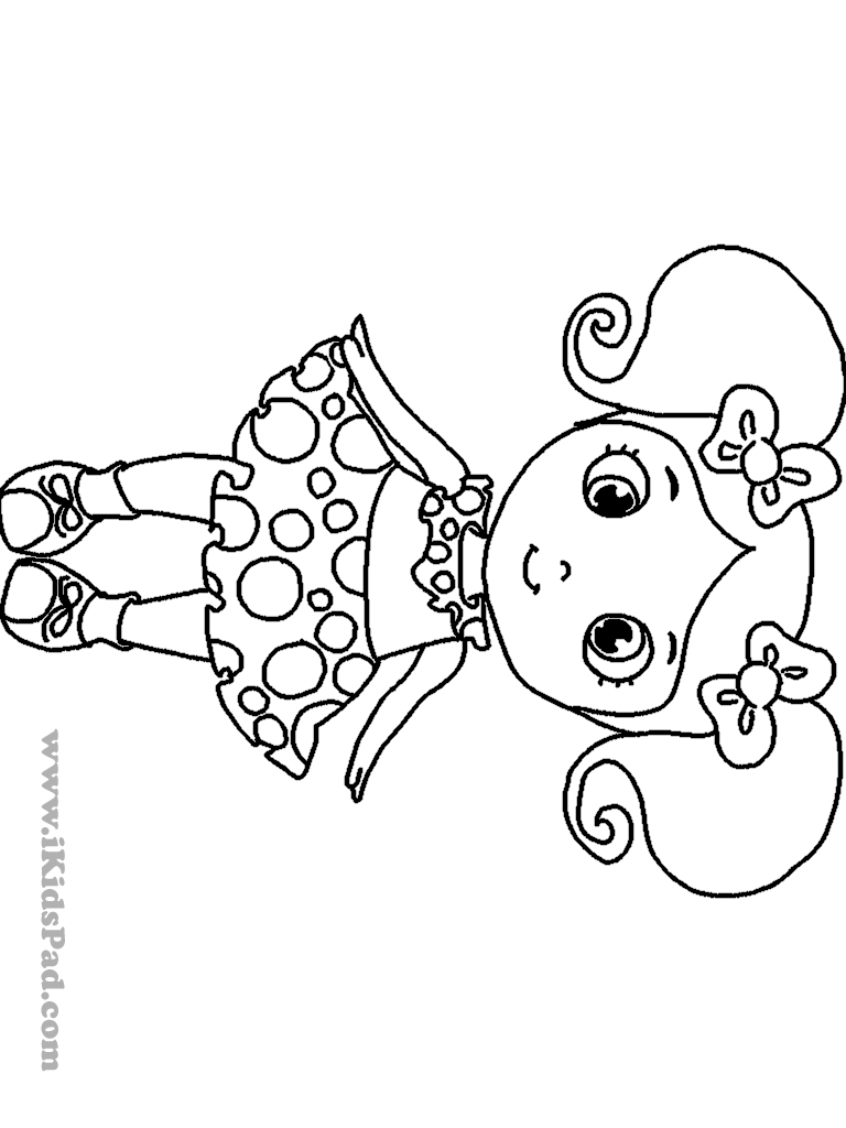 Coloring Page Girl Coloring Pages For A Girl At Getdrawings Free For Personal Use