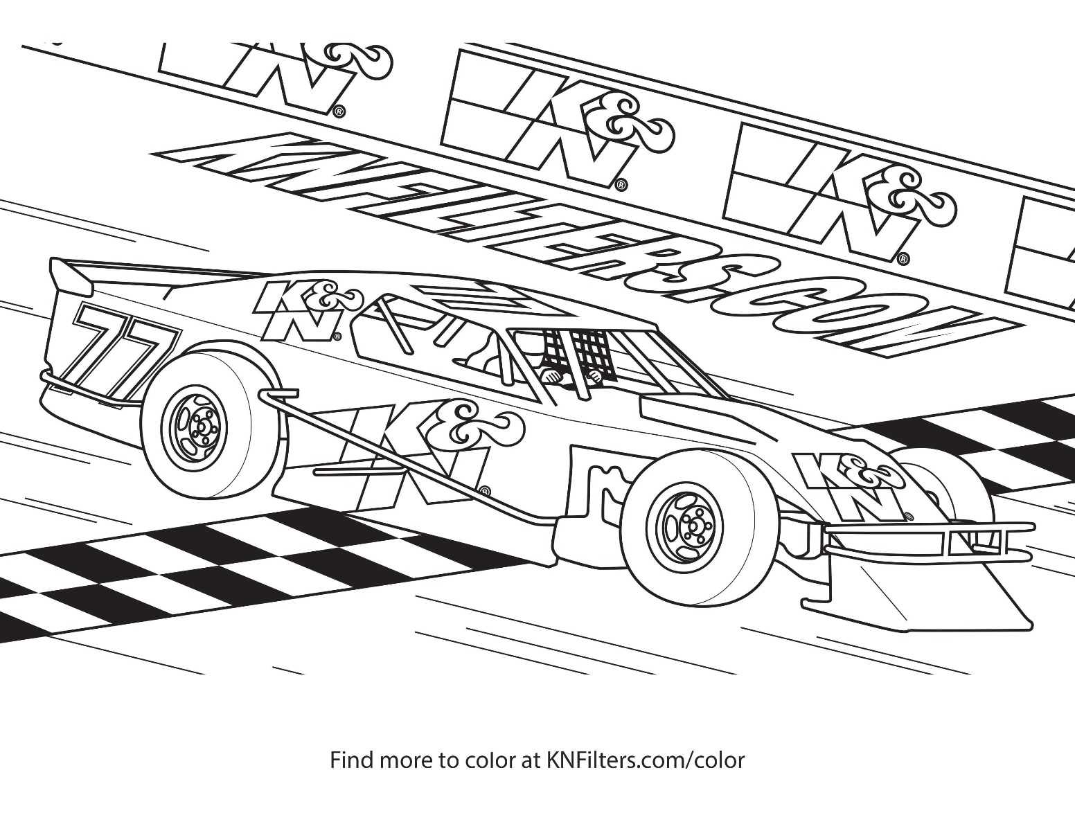 Coloring Page Of A Race Car Collection Stock Car Coloring Pages Pictures Sabadaphnecottage
