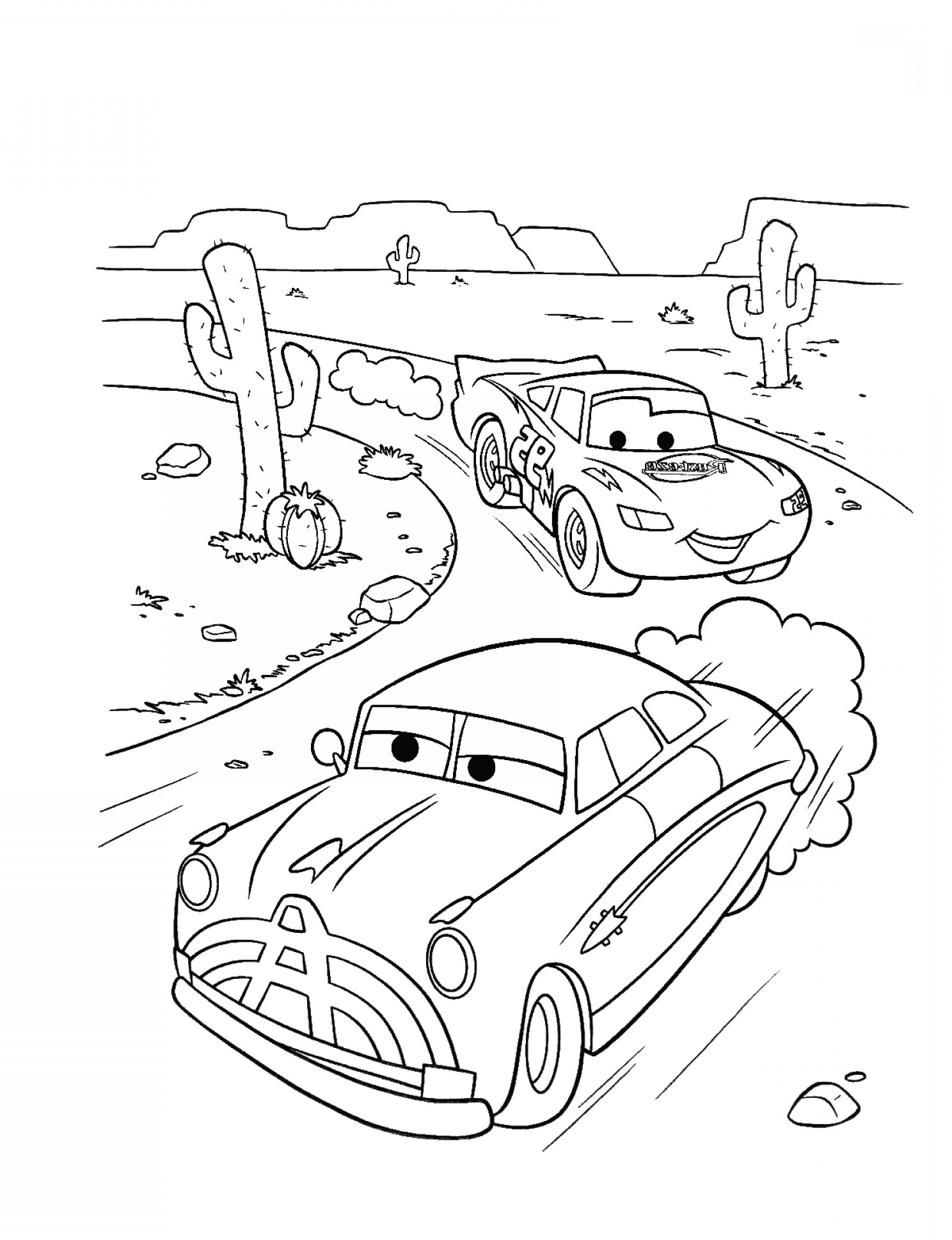 Coloring Page Of A Race Car Refundable Free Disney Cars Coloring Pages To Print Lightning