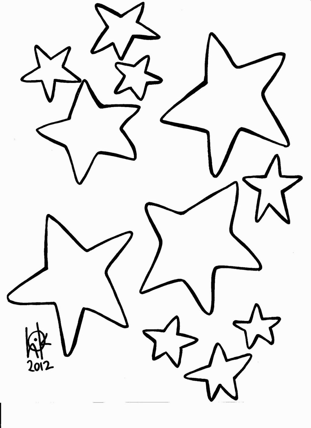 Coloring Page Of A Star Coloring Page Star Coloring Pages