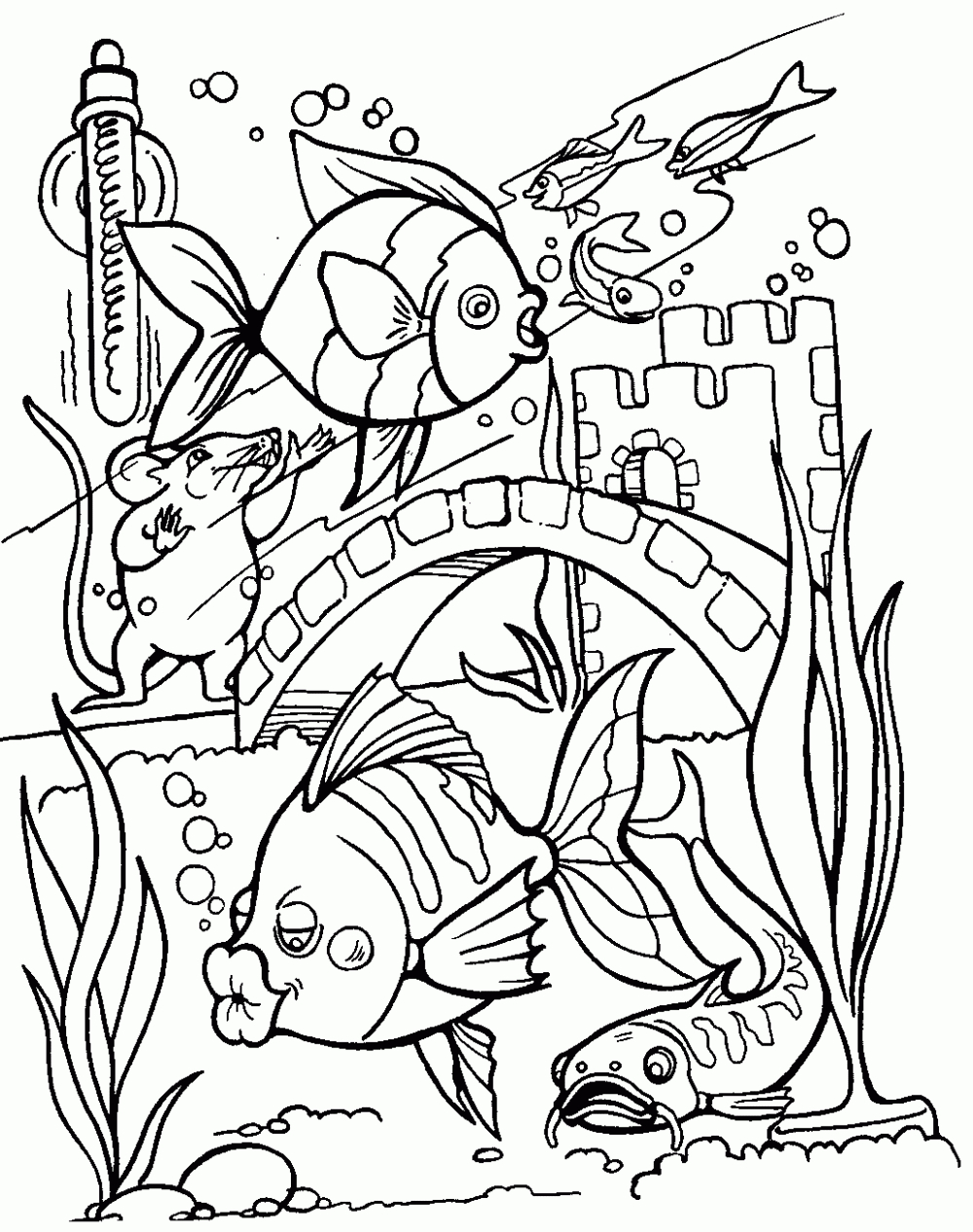 Coloring Pages Fishing Coloring Ideas Fish Coloring Pages Forids Free Printable New