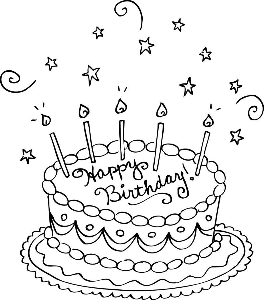 Coloring Pages For Birthday Happy Birthday Coloring Pages Coloringrocks