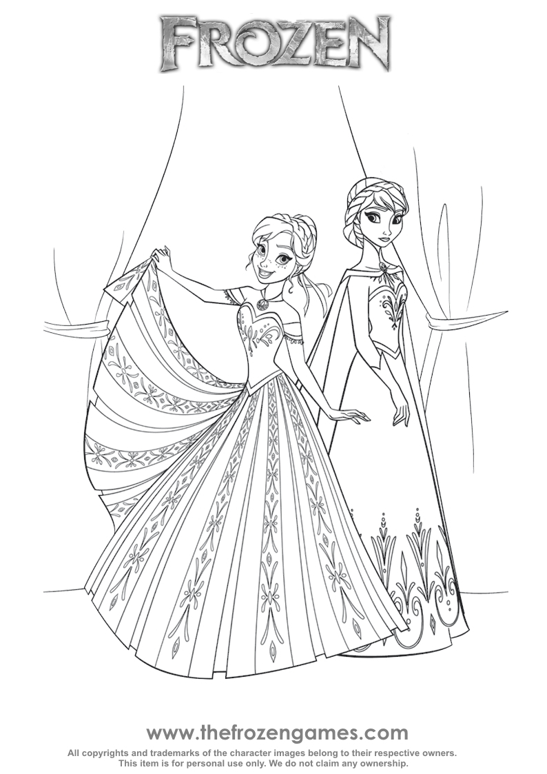 Coloring Pages For Girls Frozen Coloring Ideas Anna From Frozen Coloring Pages Free Printable For