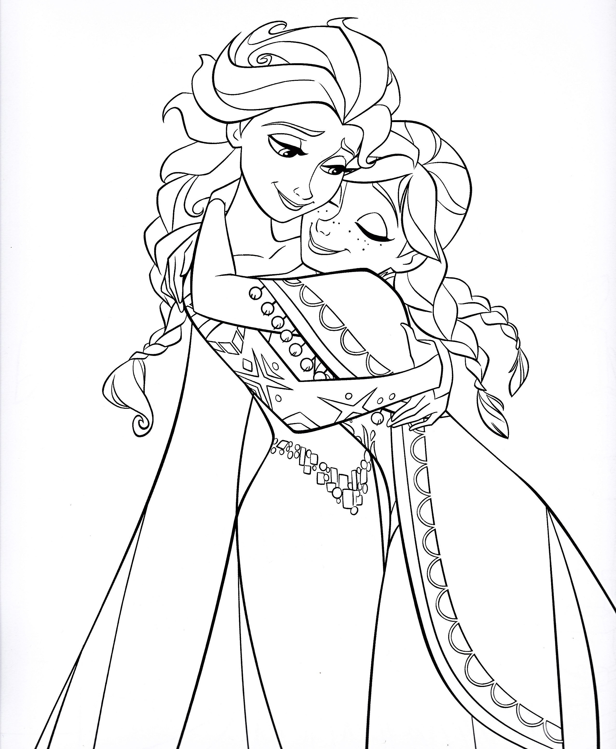 Coloring Pages For Girls Frozen Coloring Pages Elsa Frozen Games Mafa Free For Kids To Play Online