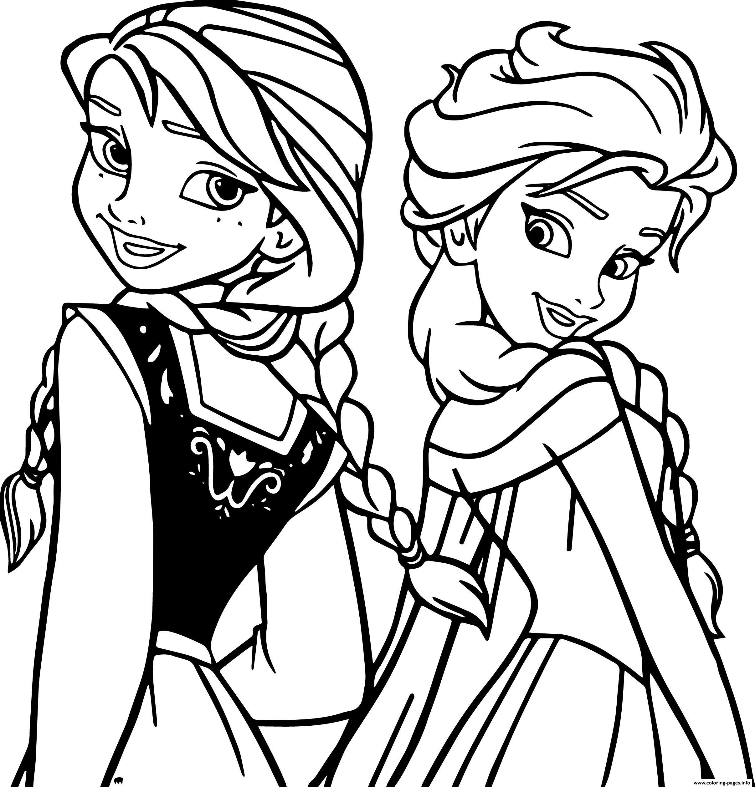 Coloring Pages For Girls Frozen Frozen For Girls Coloring Pages Printable