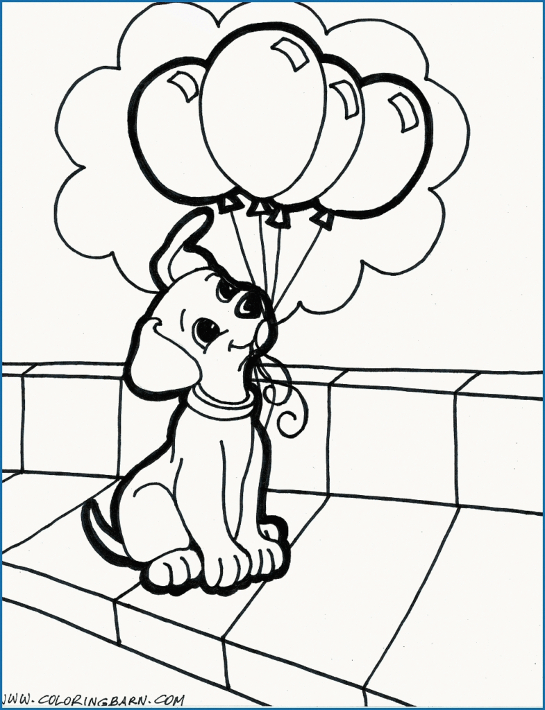 Coloring Pages For Kids To Print Out Coloring Cute Puppy Coloring Pages Of Puppies Free Dogs And