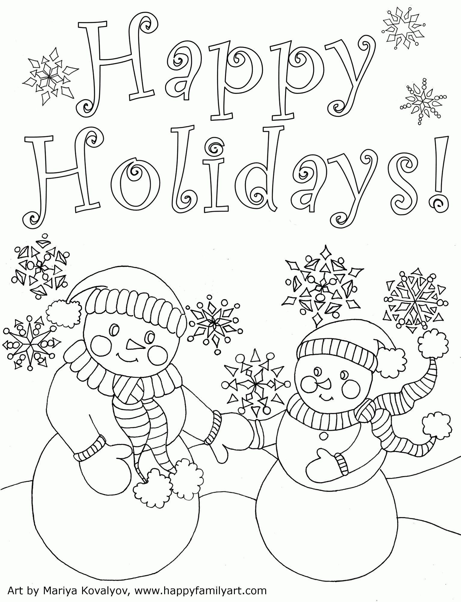Coloring Pages Holiday Coloring Ideas Holiday Coloring Pages For Preschool Free Printable