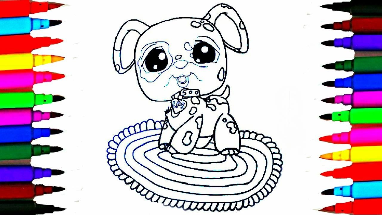 Coloring Pages Littlest Pet Shop Coloring Pages Littlest Pet Shop L Lps Drawing Pages L Learn Colors For Kids Coloring