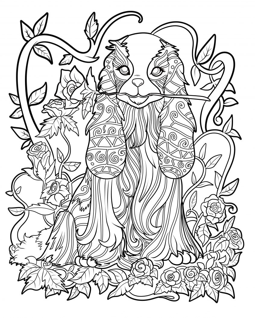 Coloring Pages Of Animals Hard Coloring Zentangle Animal Coloring Pages Adult Animals At