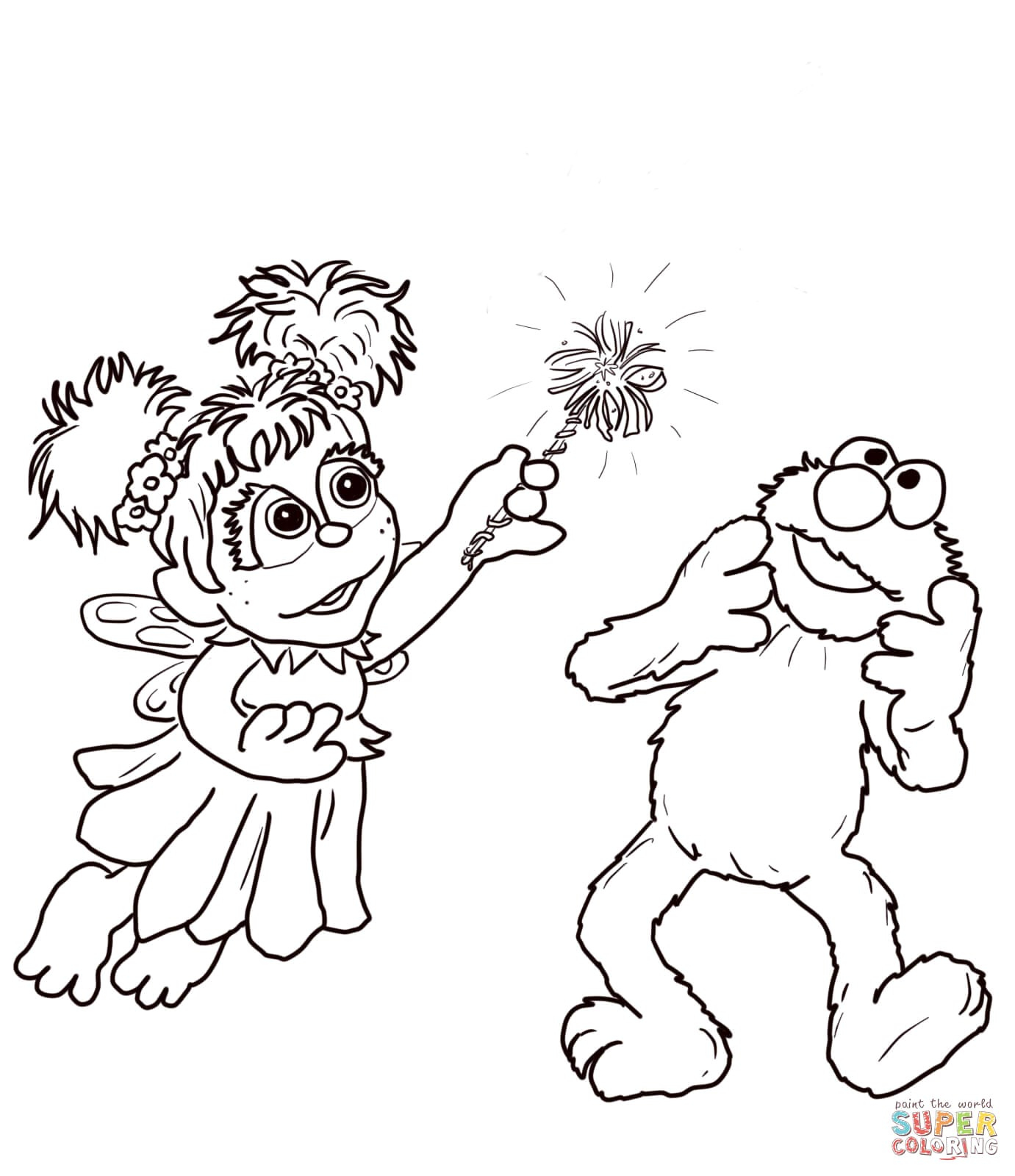 Coloring Pages Of Baby Elmo Ab Cadab And Elmo Coloring Page Pages Telematik Institut