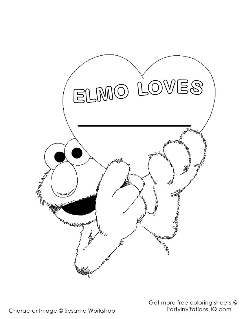 Coloring Pages Of Baby Elmo Best Elmo Coloring Pages Images Kids Children And Adult Coloring