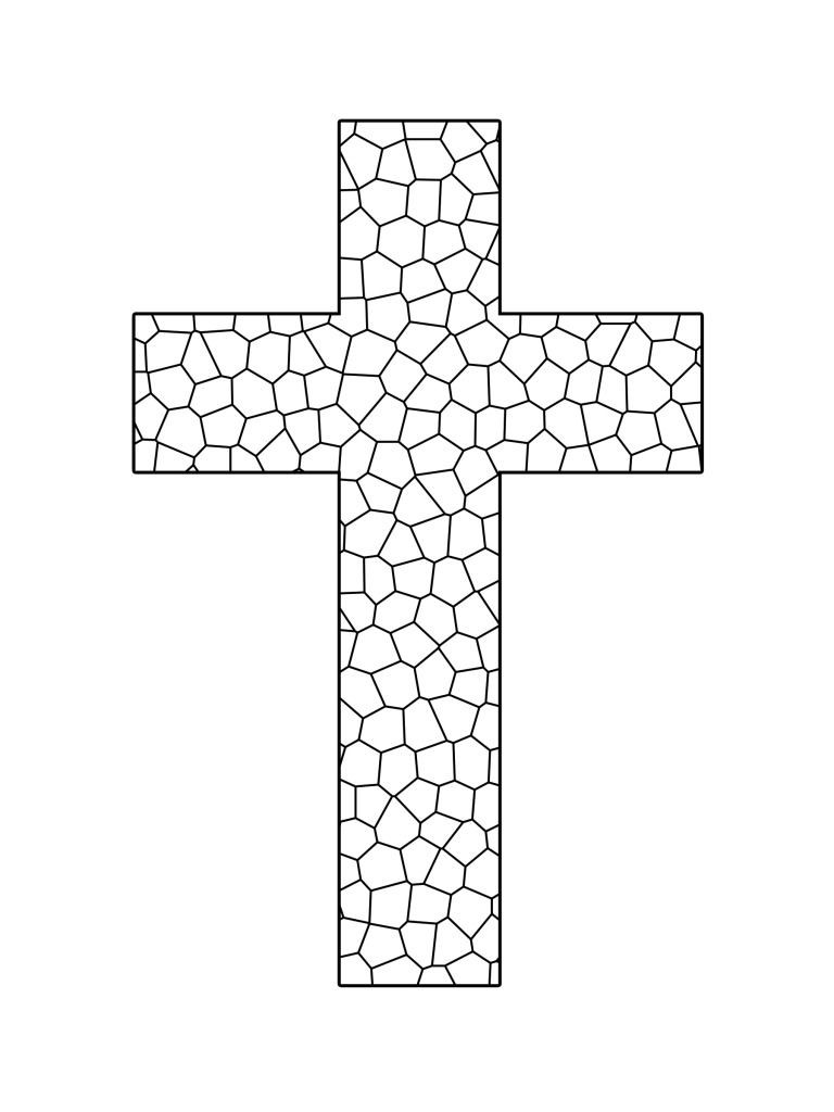 Coloring Pages Of Crosses With Flowers Category Coloring Pages 4 419shco