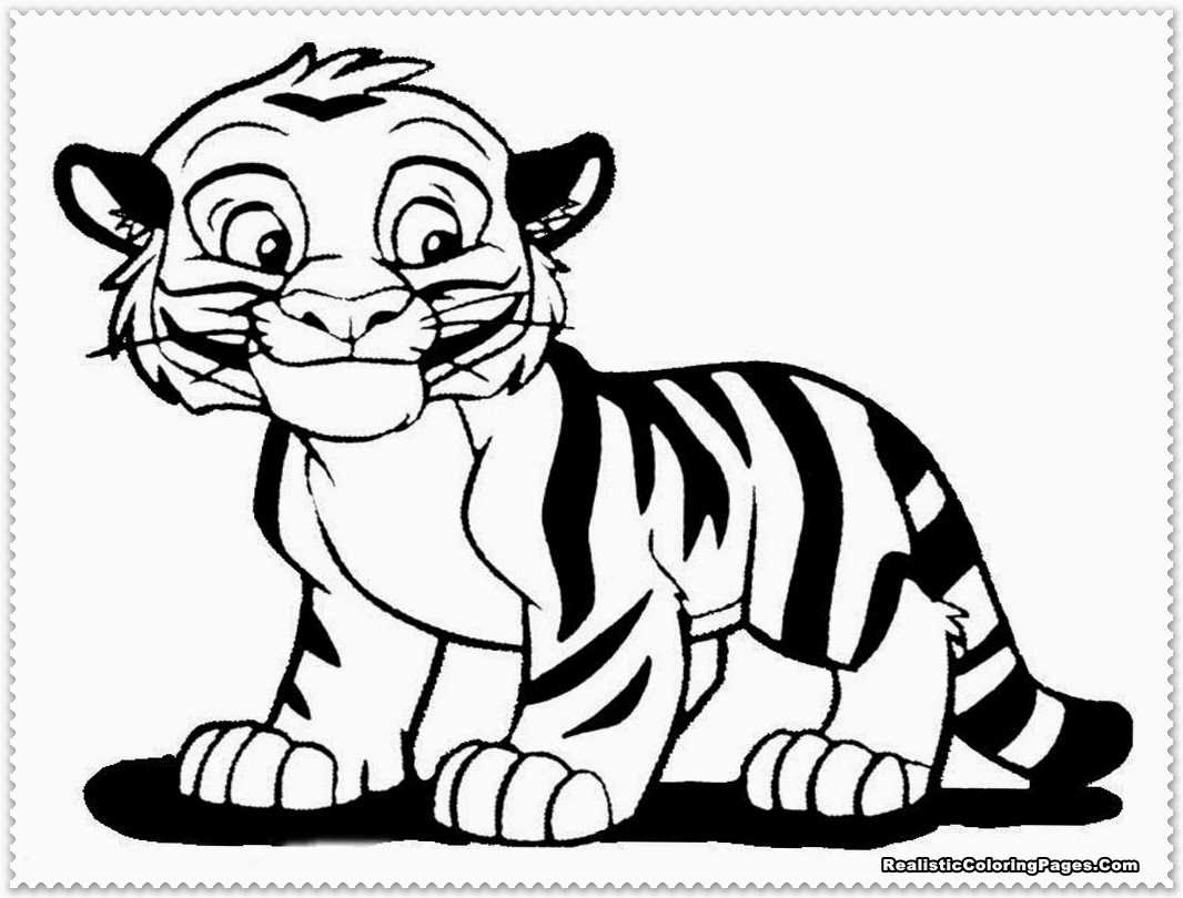 Coloring Pages Of Cute Tigers Images Of Tiger Coloring Pages Sabadaphnecottage