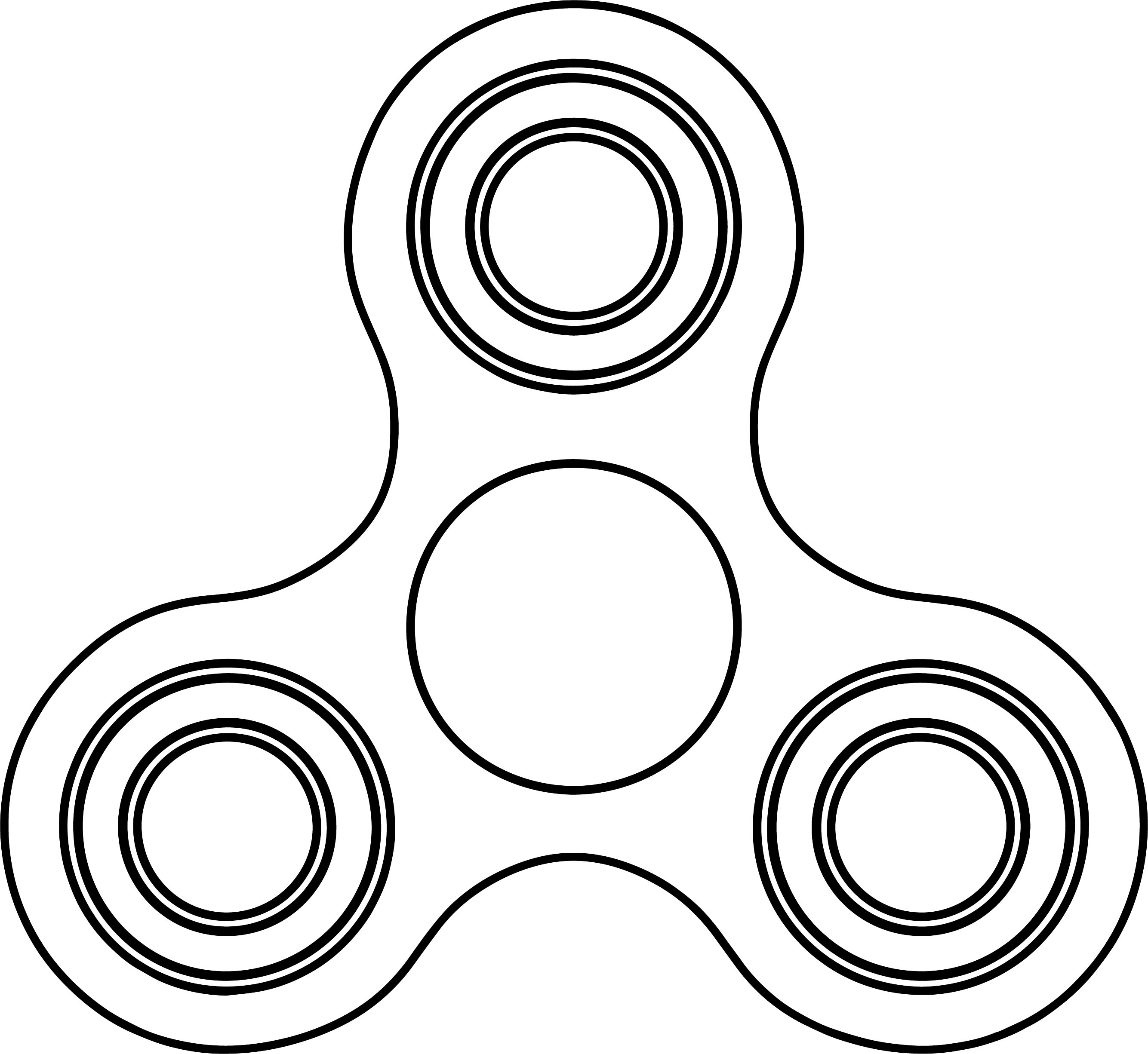 Coloring Pages Of Fidget Spinners Images Of Flower Shaped Fidget Spinner Coloring Pages