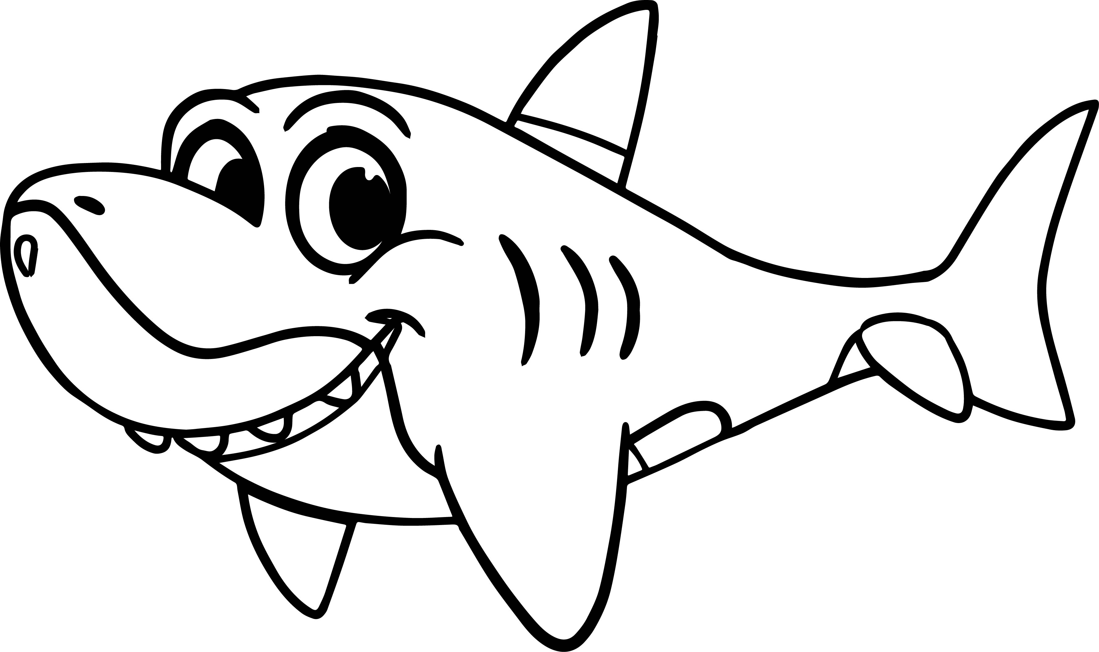 Coloring Pages Of J Coloring Pages Excelent Coloringages For Girlsdfrintable Shark