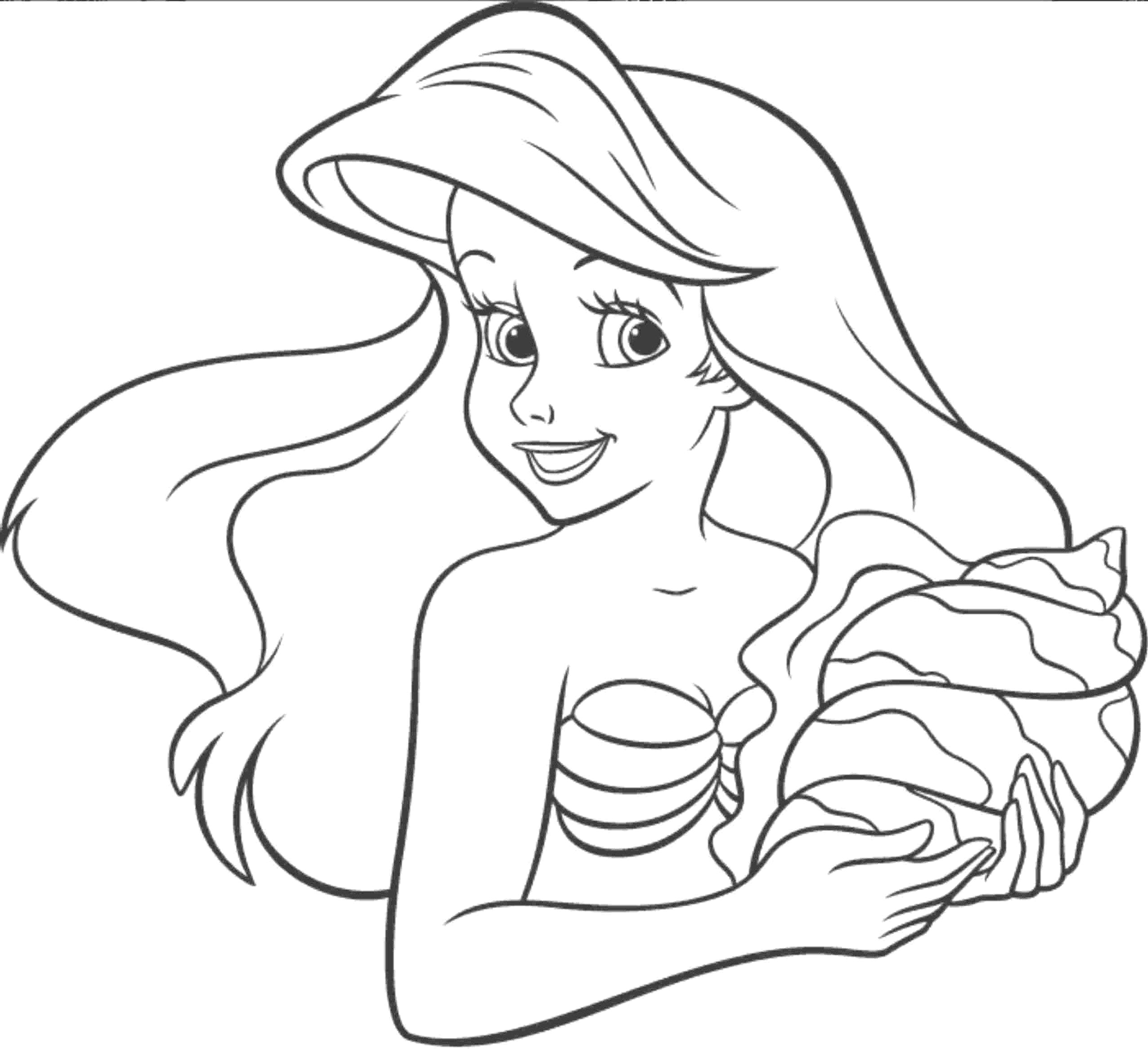 Coloring Pages Of Little Mermaid Coloring Pages The Littlemaid Coloring Page Book New Of Pictures