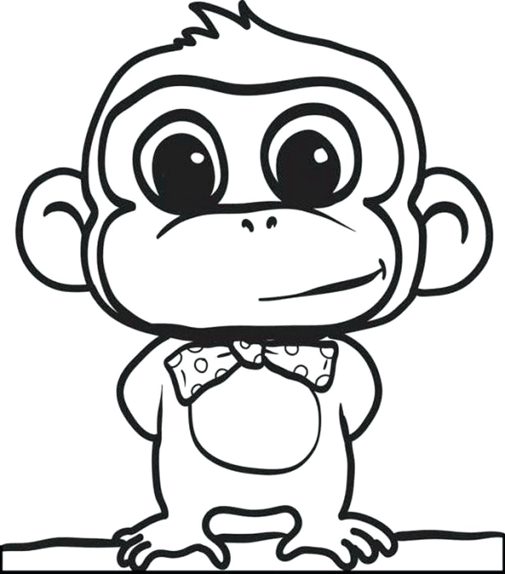 Coloring Pages Of Monkeys Coloring Pages Of Monkeys Codeadventuresco