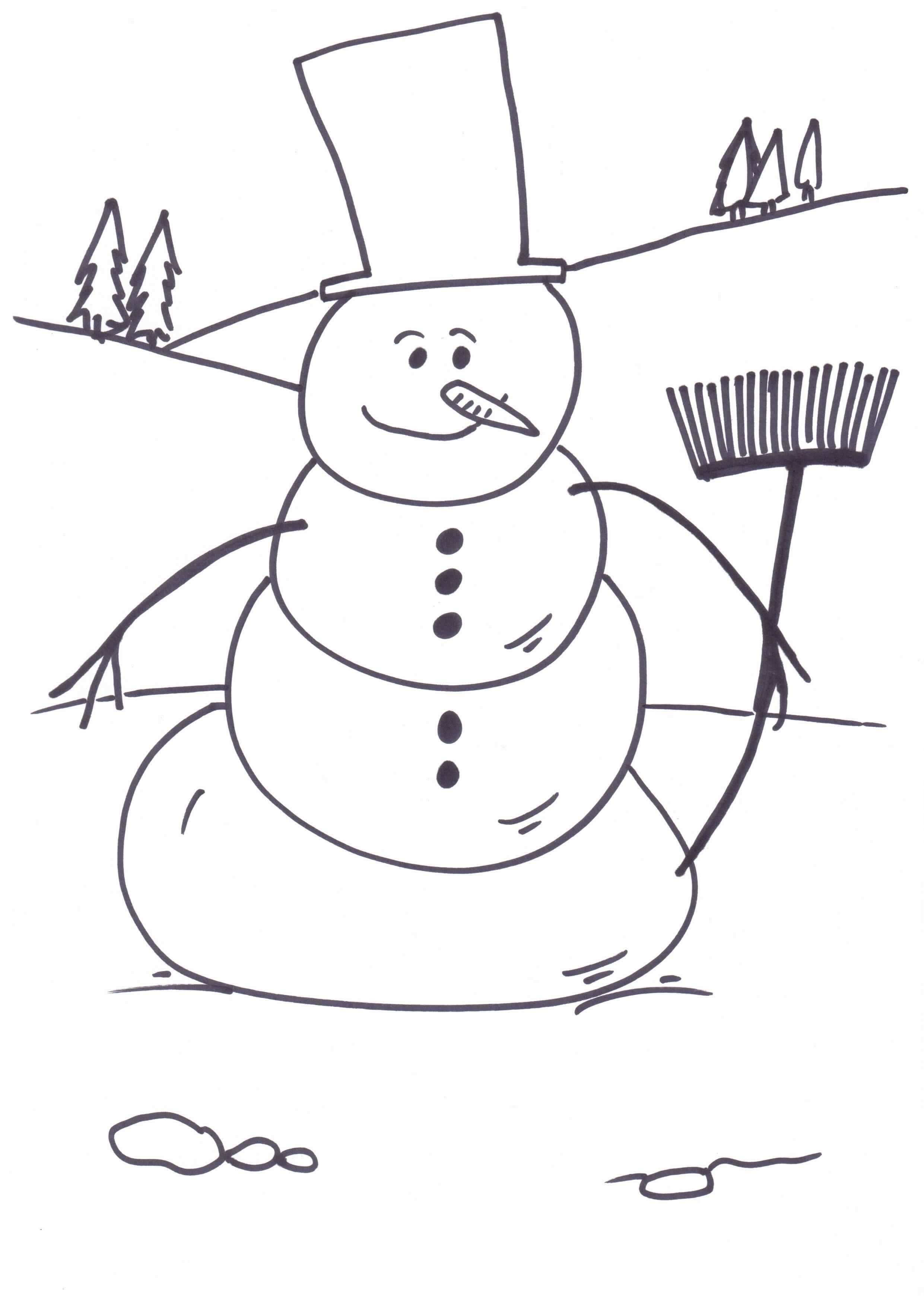 Coloring Pages Of Snowmen Free Printable Snowman Coloring Pages For Kids