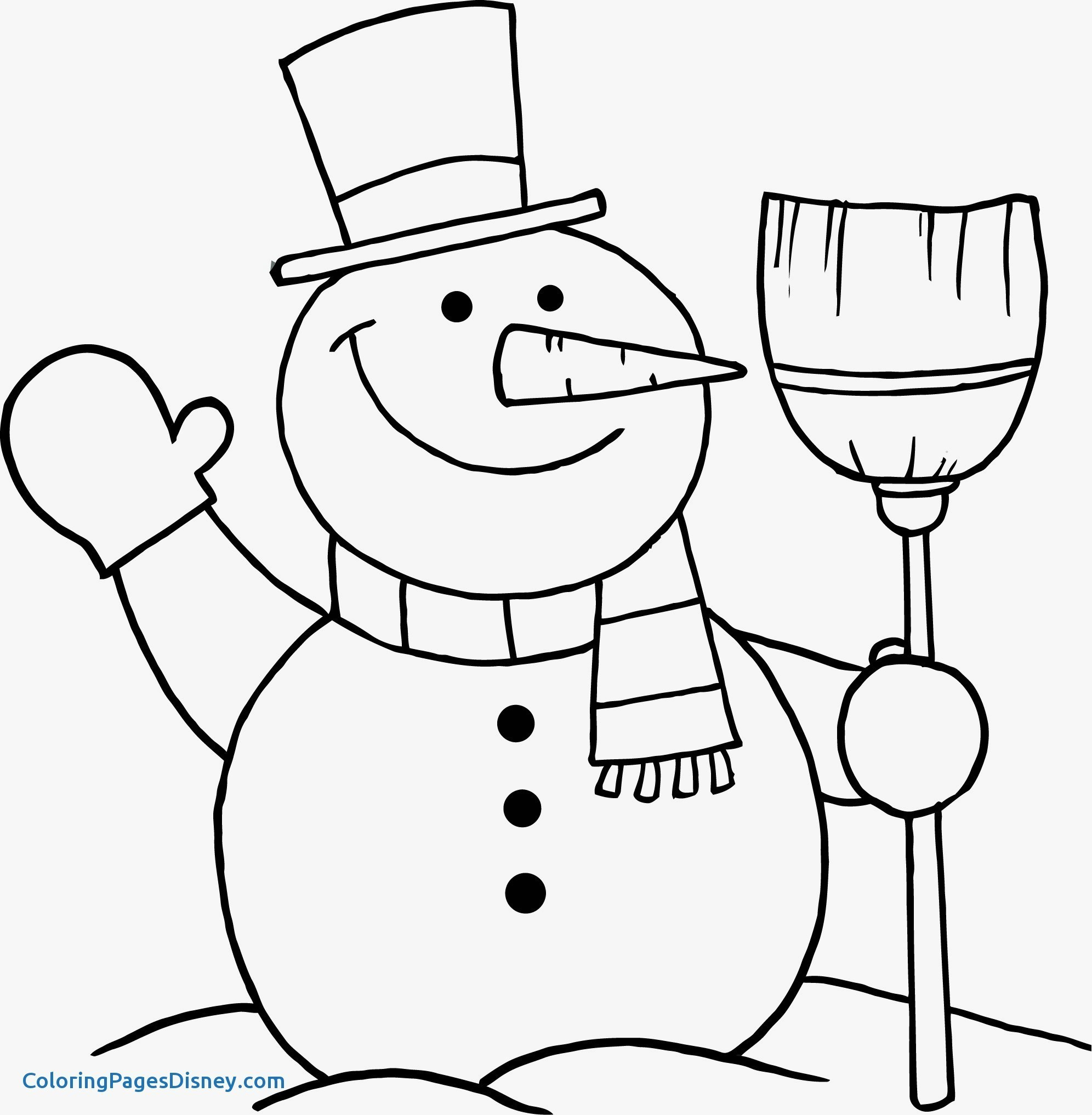 Coloring Pages Of Snowmen New Snowman Coloring Pages Theyesyesyalls
