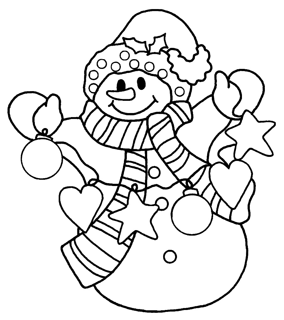 Coloring Pages Of Snowmen Now Pictures Of Snowmen To Color Snowman Coloring Pages Free