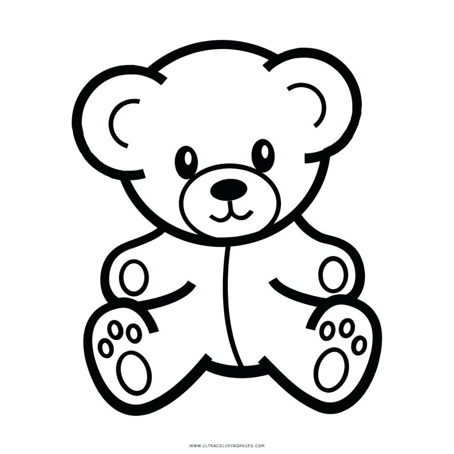 Coloring Pages Of Stuffed Animals Animal Outlines For Coloring Deucesheetco