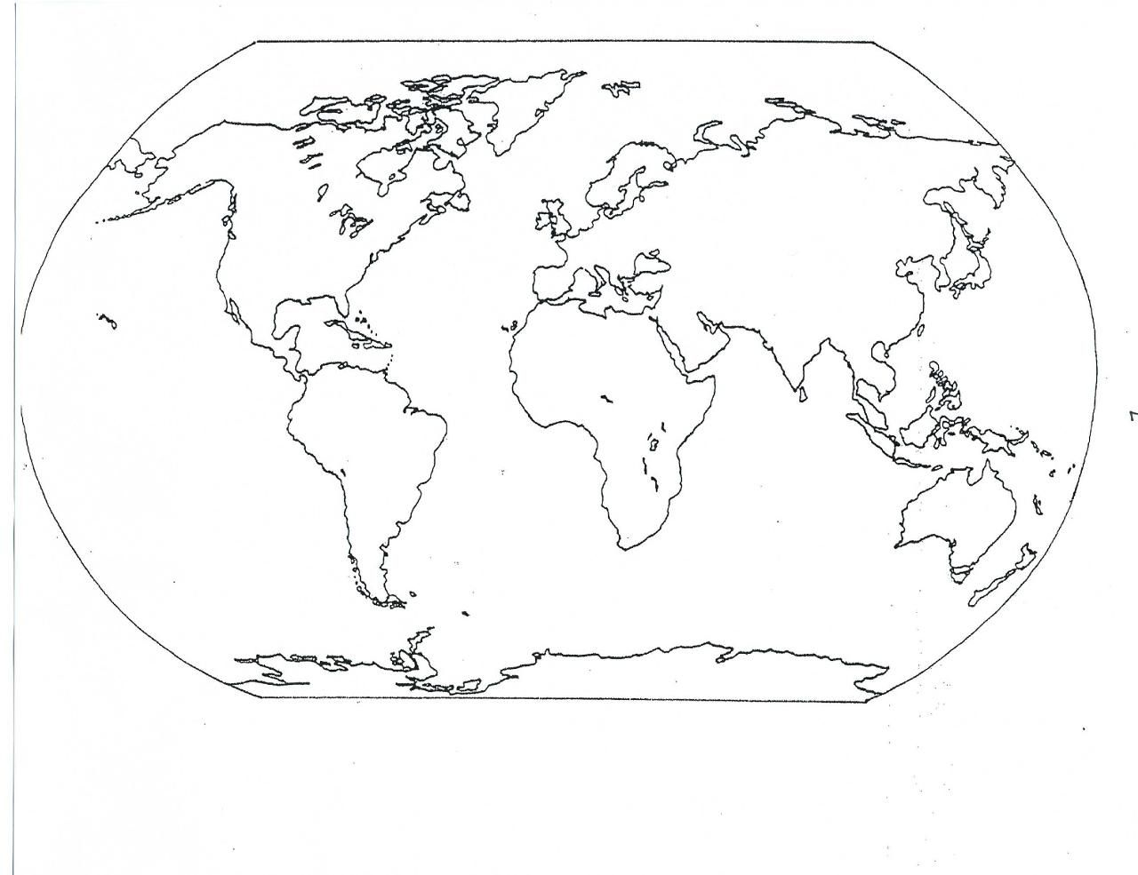Coloring Pages Of The World Dltk Coloring Pages World Map Coloring Home