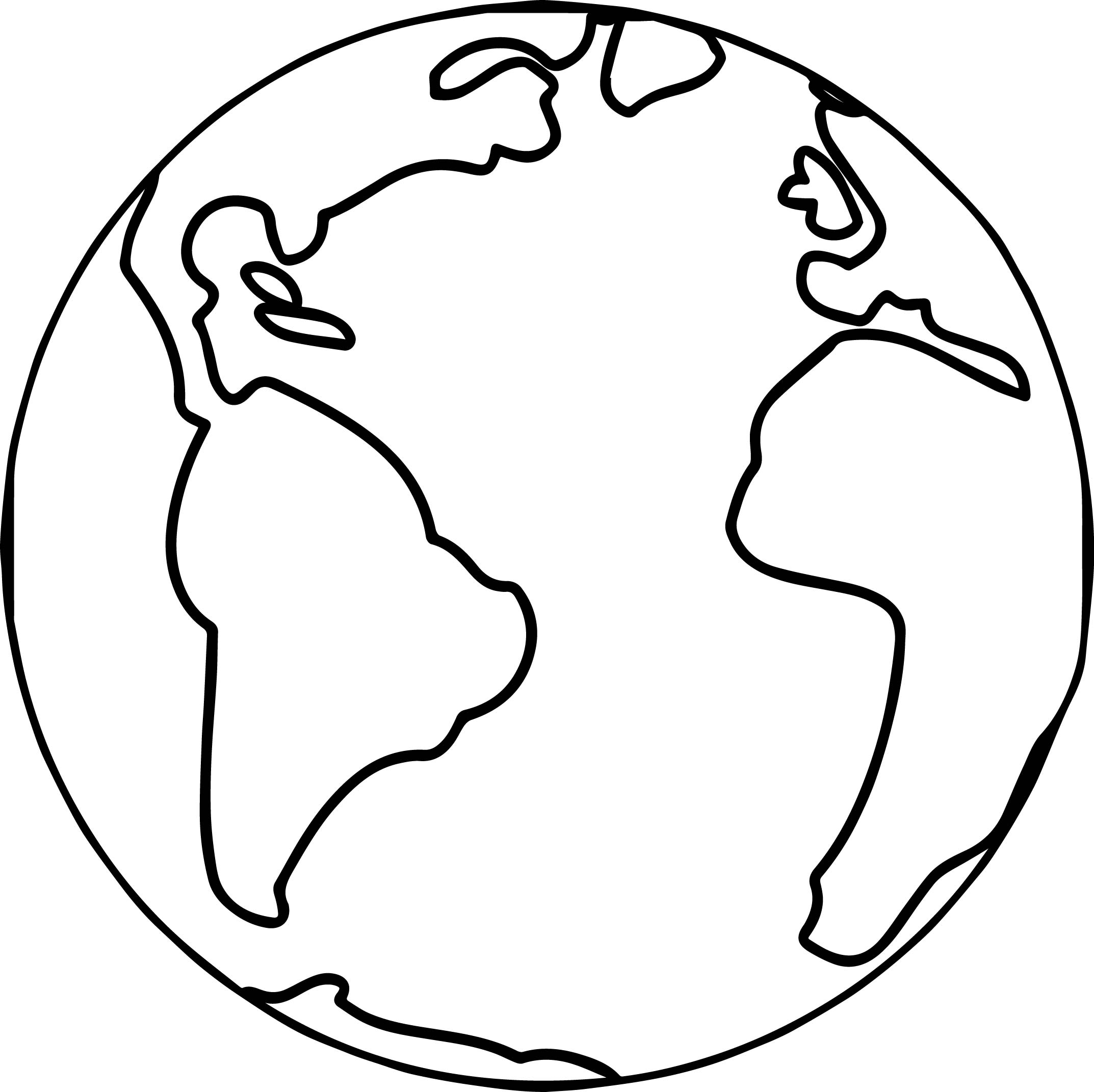 Coloring Pages Of The World Globe Coloring Page Free Download Best Globe Coloring Page On
