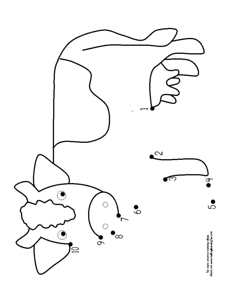 Coloring Pages On Pinterest Dairy Products Coloring Pages Cow Dot To Dot Page Preschool Farm