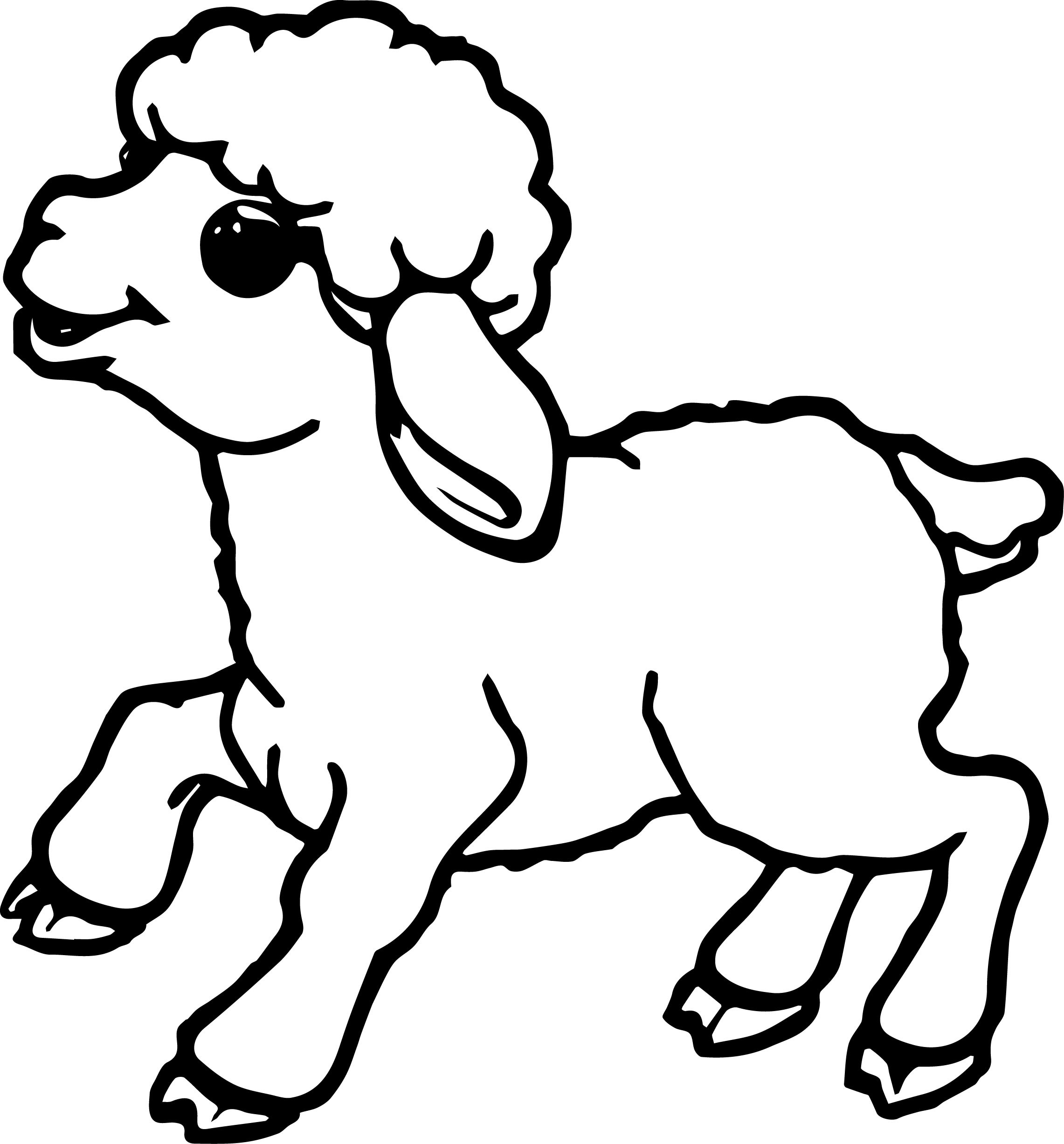 Coloring Pages Sheep And The Shepherd Sheep Coloring Pages Preschool At Getdrawings Free For