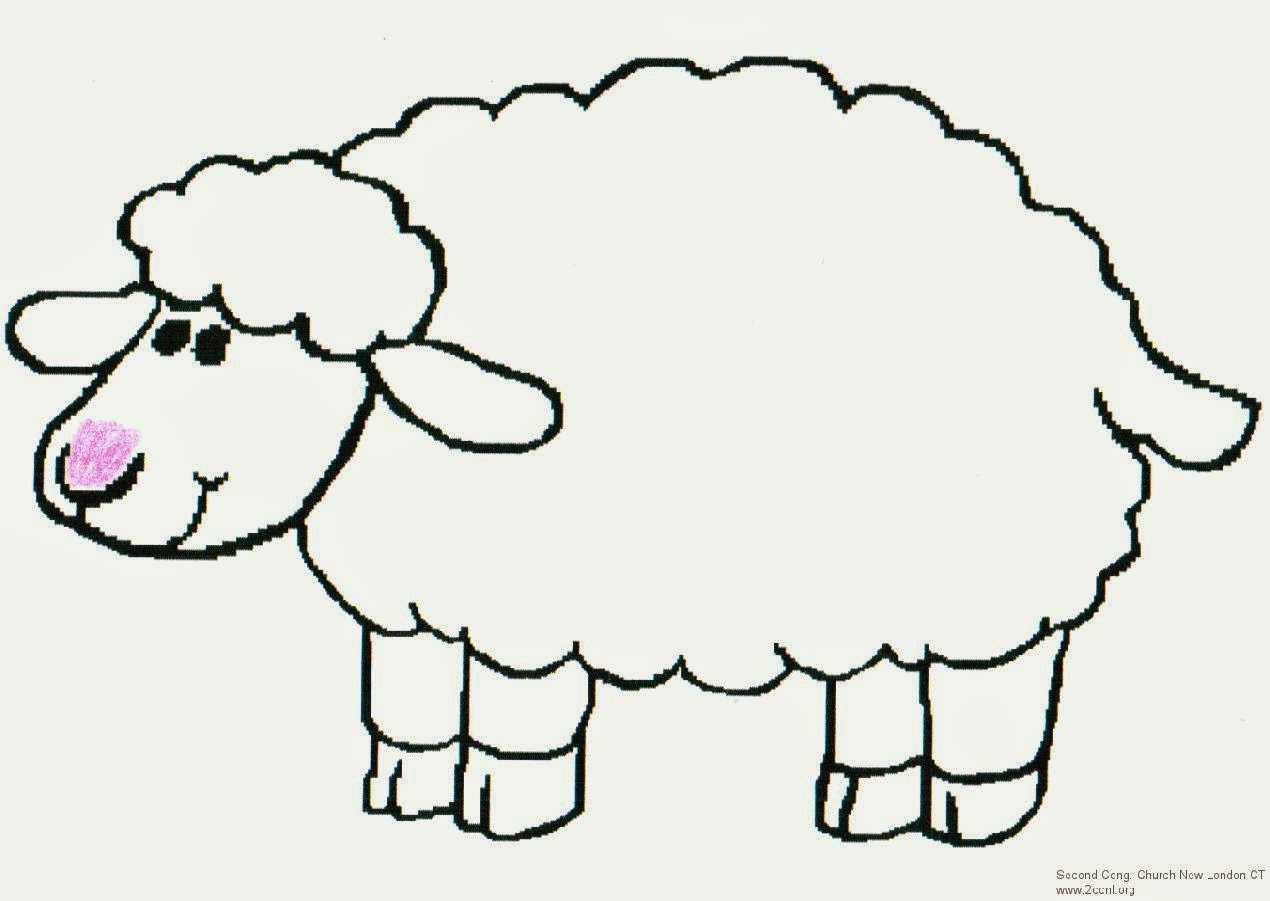 Coloring Pages Sheep And The Shepherd Sheep Pictures To Color Free Coloring Pictures