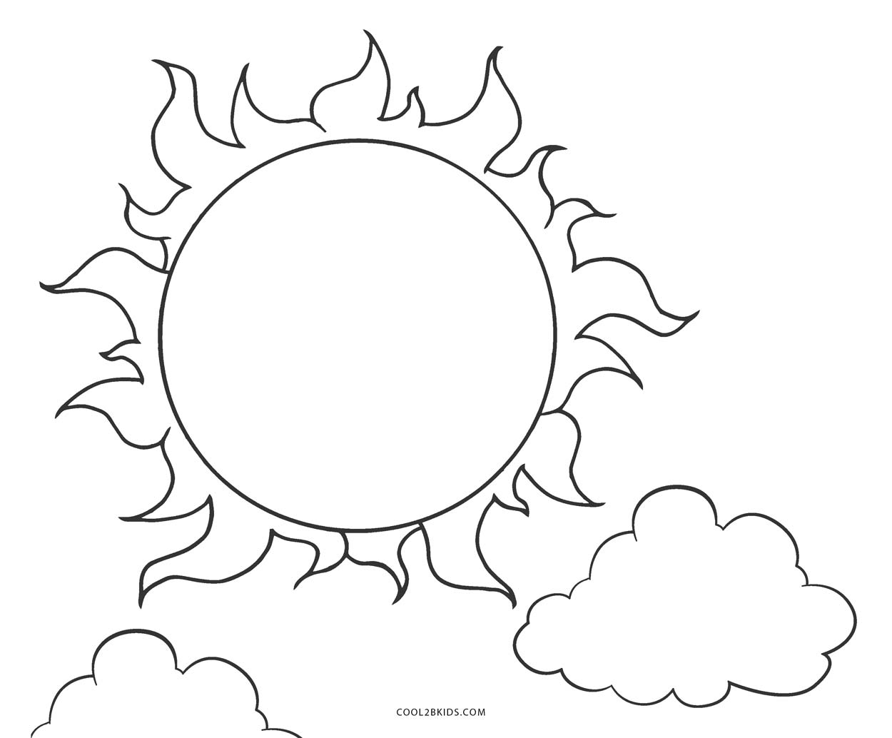 Coloring Pages Sun Free Printable Sun Coloring Pages For Kids Cool2bkids