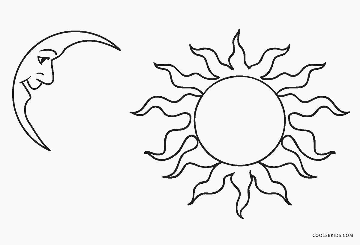 Coloring Pages Sun Free Printable Sun Coloring Pages For Kids For Sun Coloring Page
