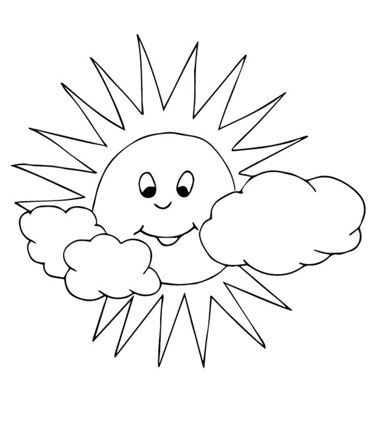 Coloring Pages Sun Sun Coloring Pages Free Printables Momjunction