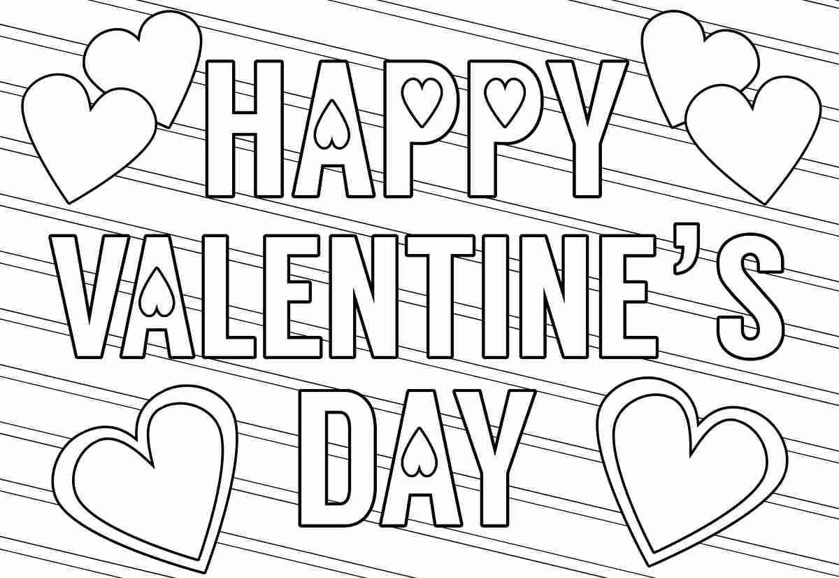 Coloring Pages Valentine 50 Valentine Day Coloring Pages For Kids Free Coloring Pages 2019