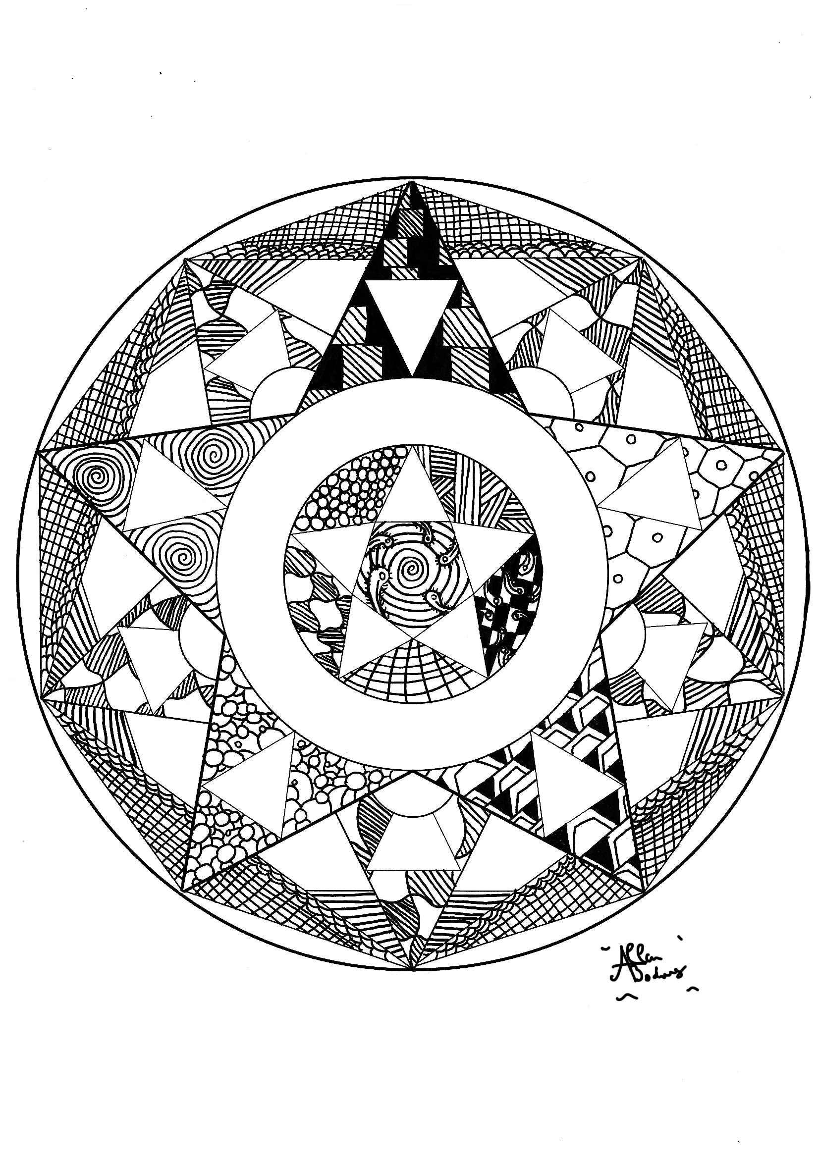 Coloring Pages Zen Coloring Ideas Coloring Pages Mandala Zen Full Size Pages For