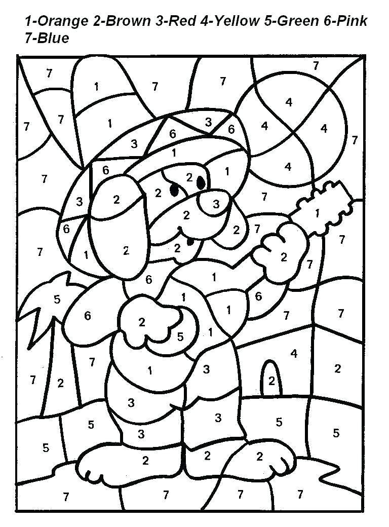 Colors Coloring Pages Free Printable Color Number Coloring Pages Best Coloring Pages