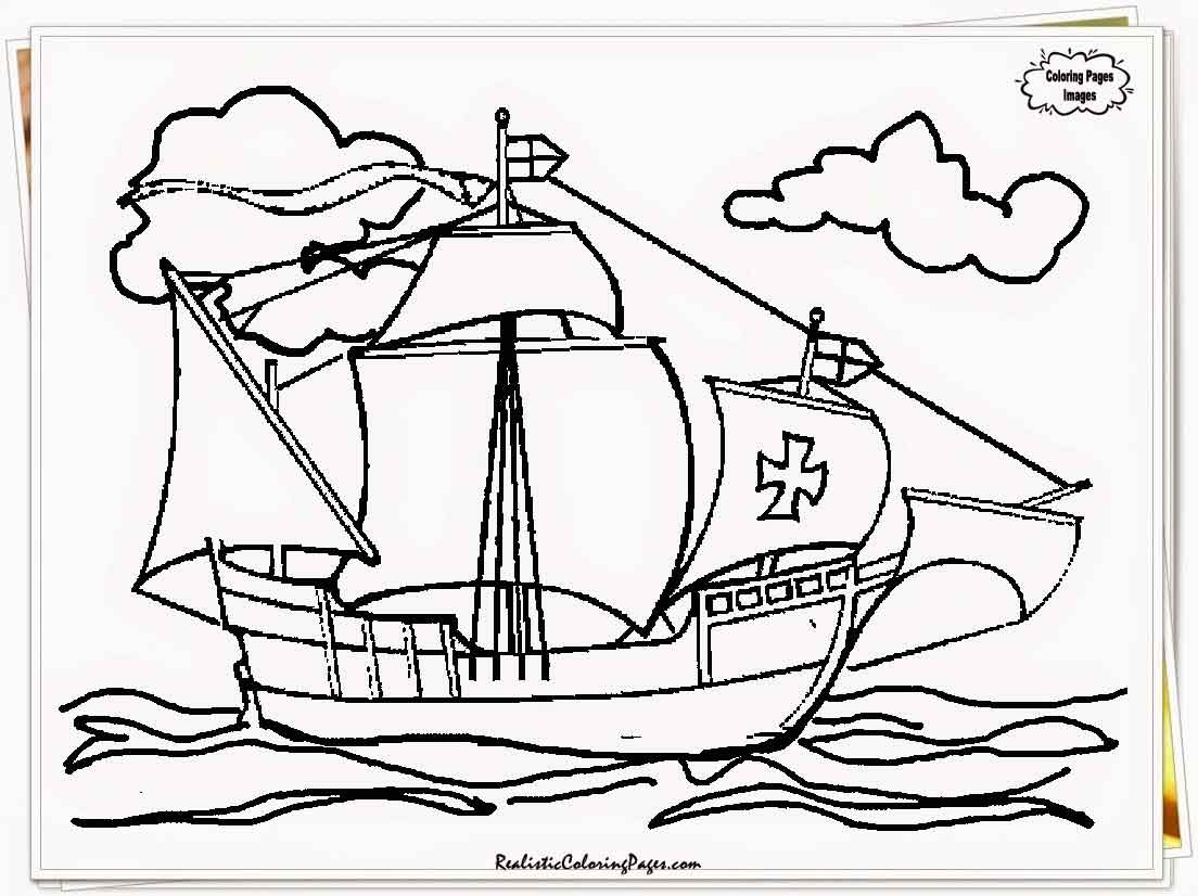 Columbus Ships Coloring Pages Easter Coloring Pages Religious Education Easter Coloring Pages