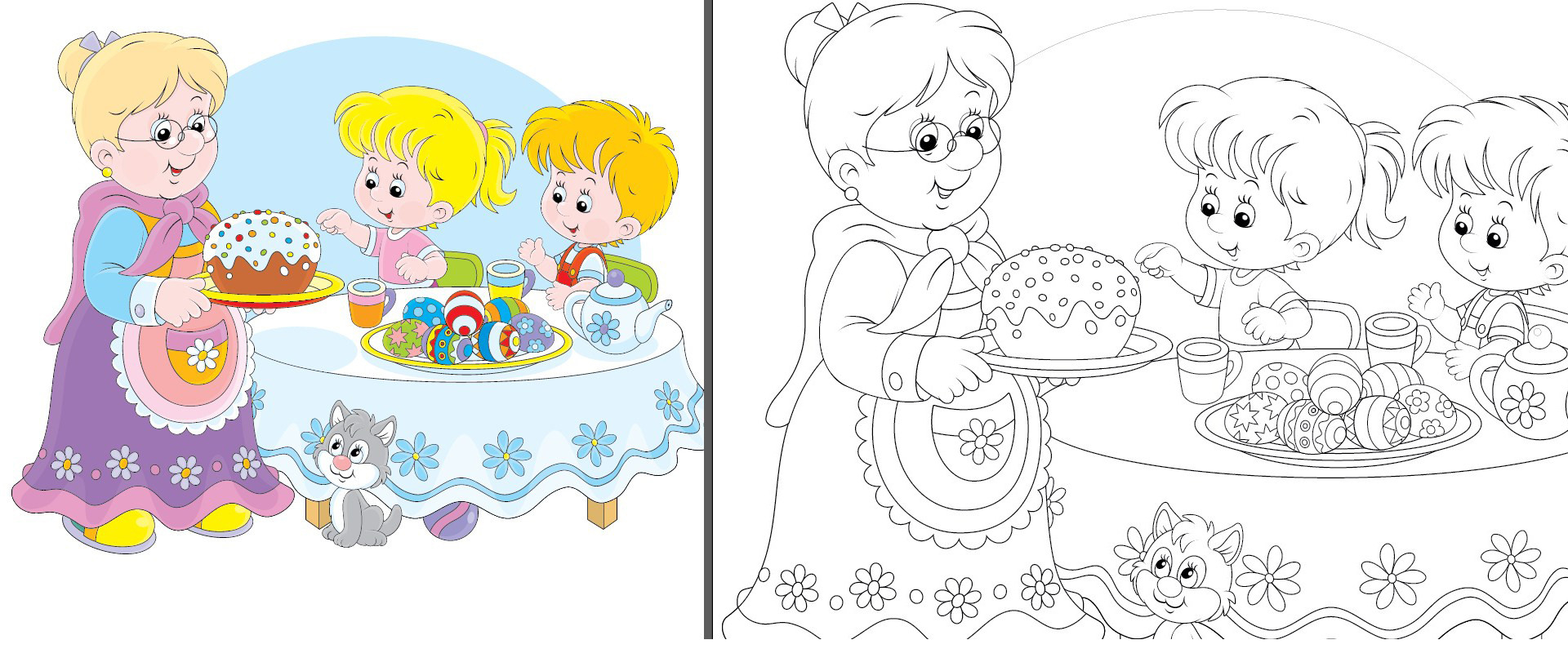 Convert Pictures To Coloring Pages Adobe Illustrator Converting A Colored Vector Eps To Coloring Page