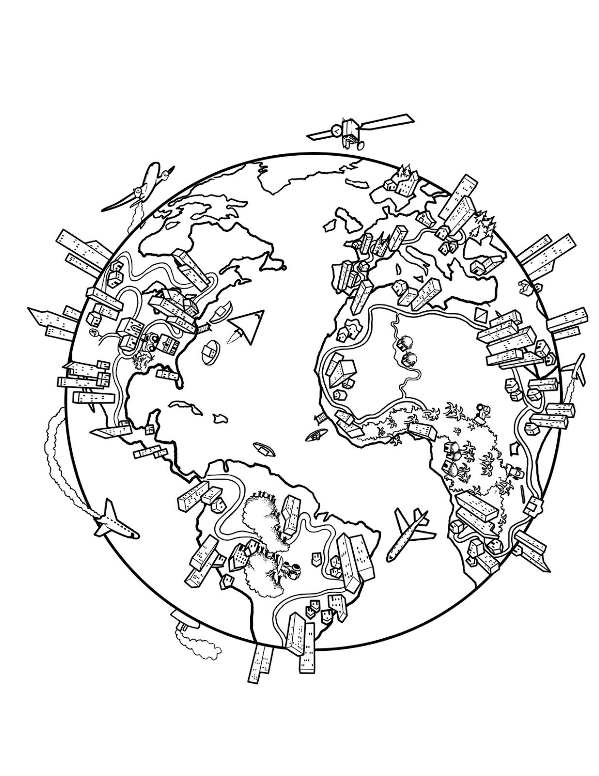 Countries Coloring Pages Coloring Page World Map Coloring Page This Is A Drawing I Did A