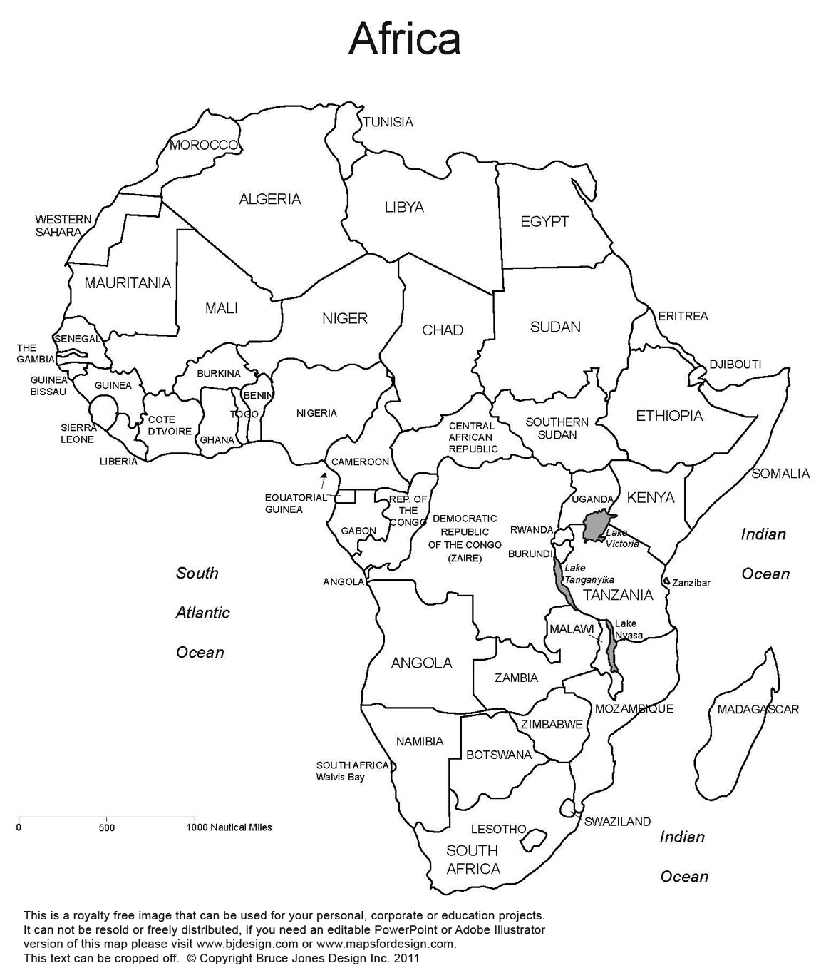 Countries Coloring Pages Printable Maps Of Africa With Countries Free Printable Coloring Pages