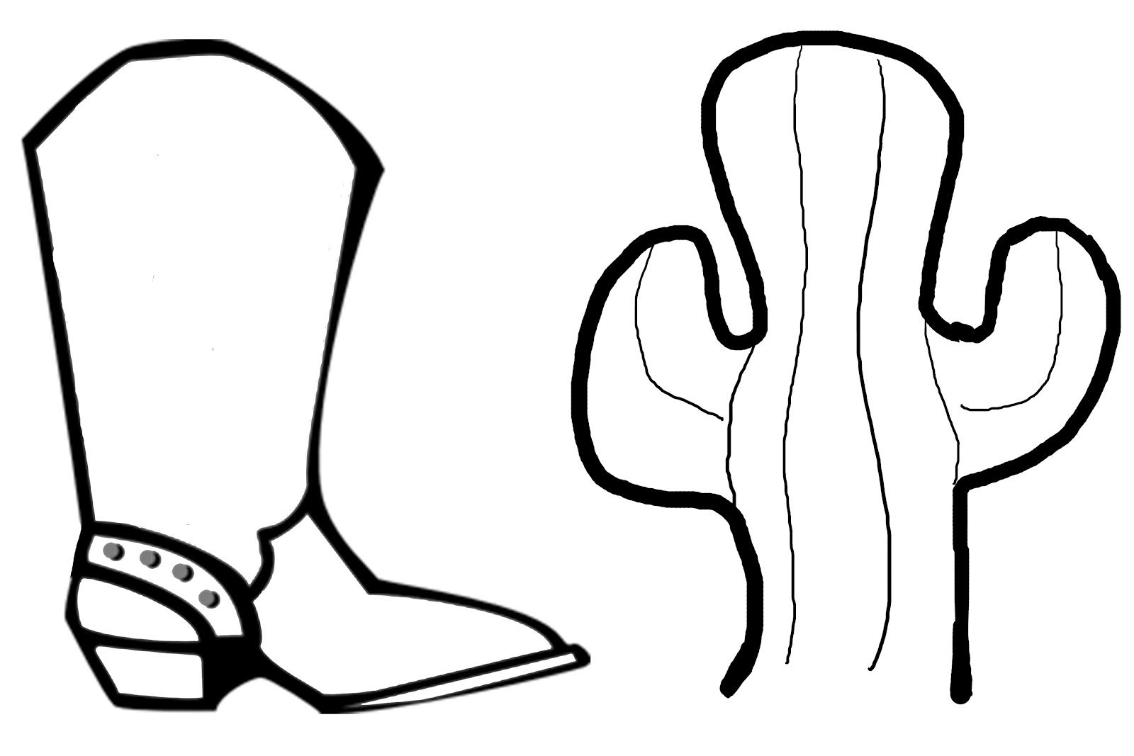 Cowboy Hat Coloring Pages Cowboy Boots And Hat Drawing Free Download Best Cowboy Boots And