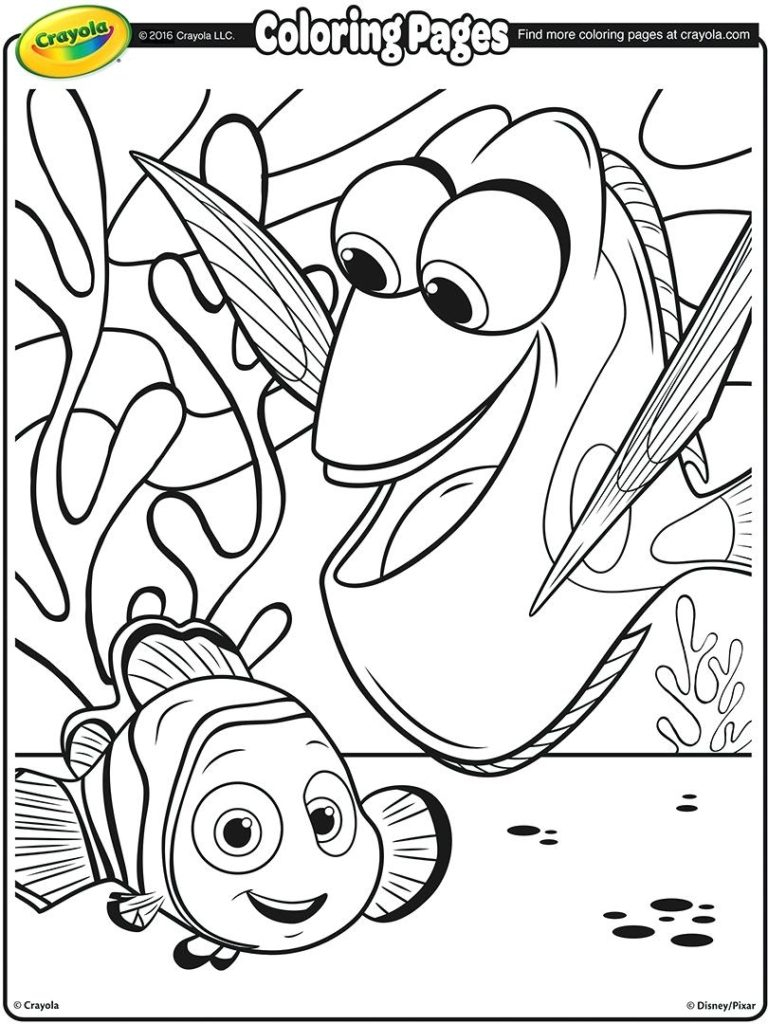 Crayola Fish Coloring Pages Coloring Coloring Crayola Printable Pages Picture Inspirations