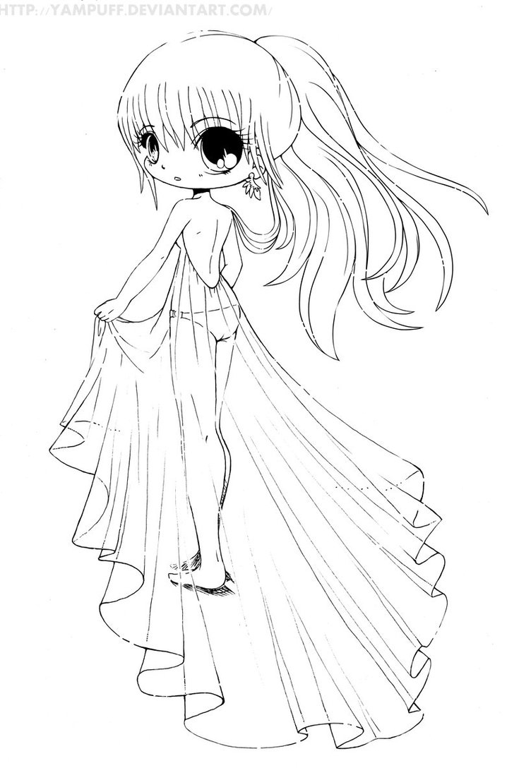 Cute Girl Coloring Pages Chibi Girl Coloring Pages Einfache Malvorlagen Cute Coloring Pages