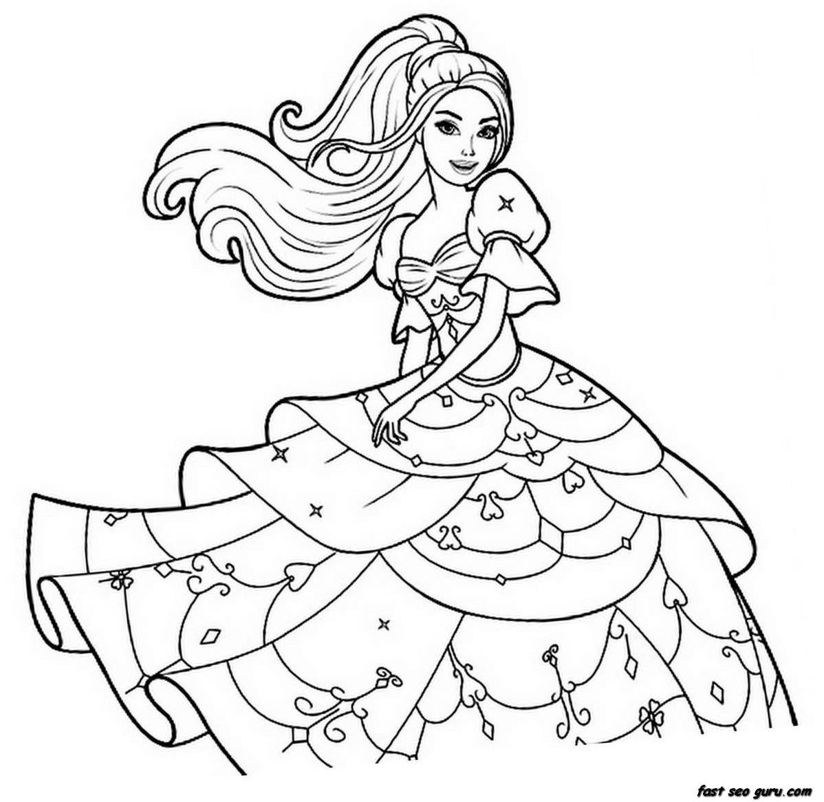 Cute Girl Coloring Pages Cute Girl Coloring Pages To Download And Print For Free