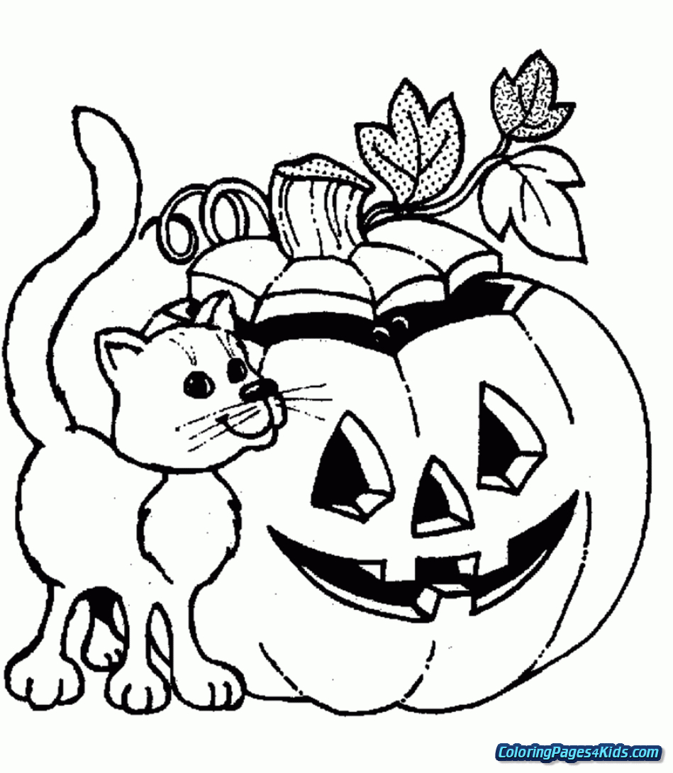 Cute Halloween Coloring Pages Printable Free Halloween Coloring Pages For Kids Printable Photo Album