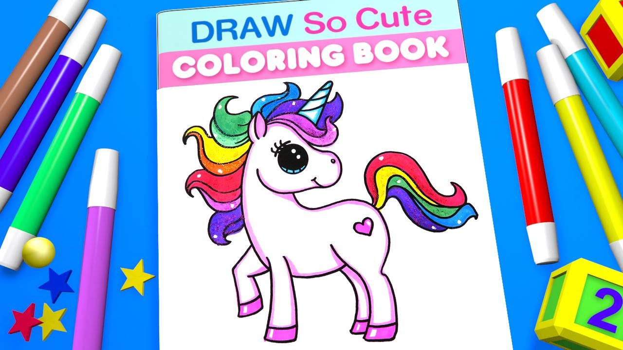 Cute Unicorn Coloring Pages Unicorn Coloring Pages For Kids Learn Color