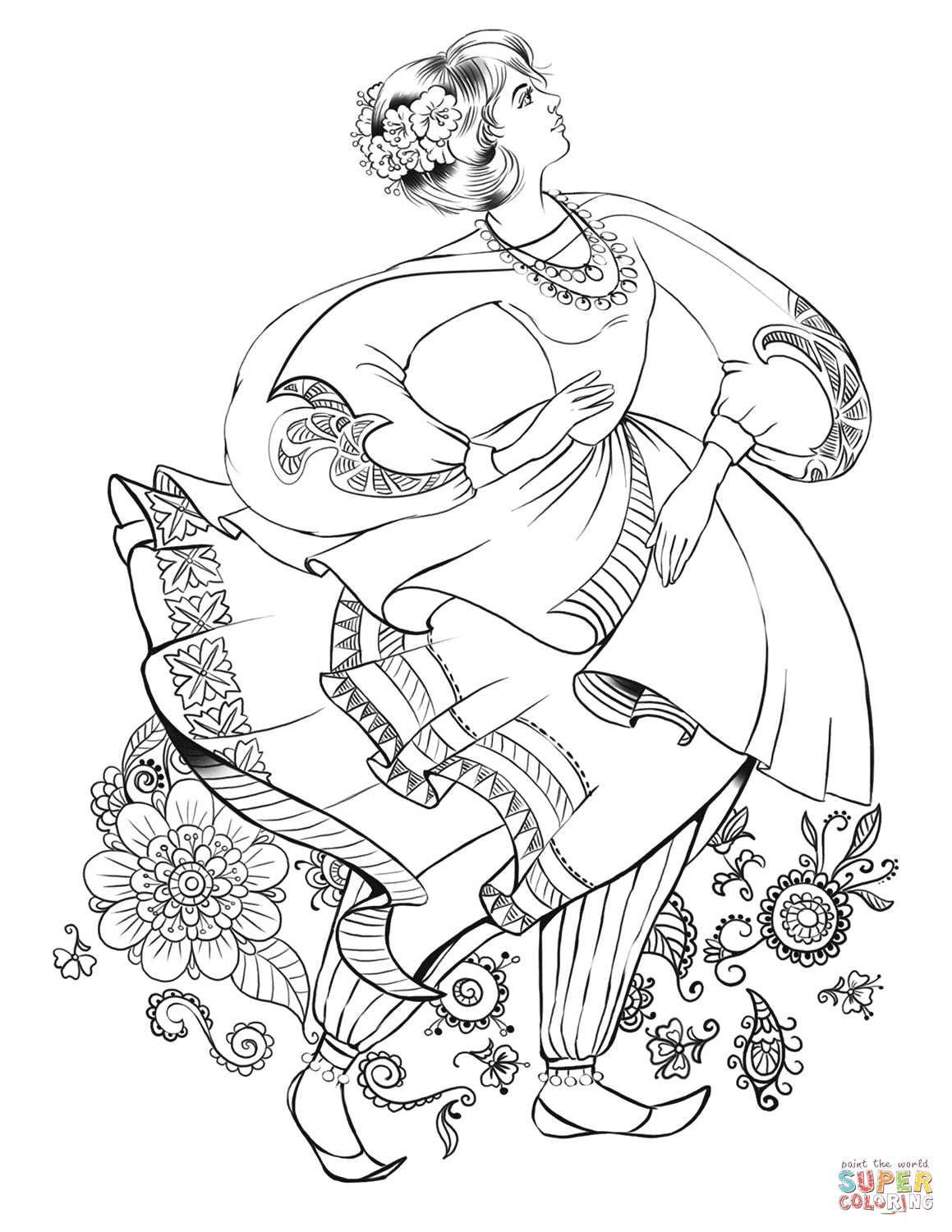 Dancing Coloring Page Dancing Coloring Pages Free Coloring Pages